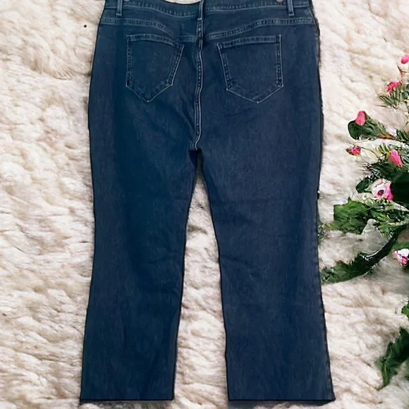 Brooke Shields jeans EUC size 20W petite dark wash boot cut 5pocket w/stretch - Picture 2 of 12
